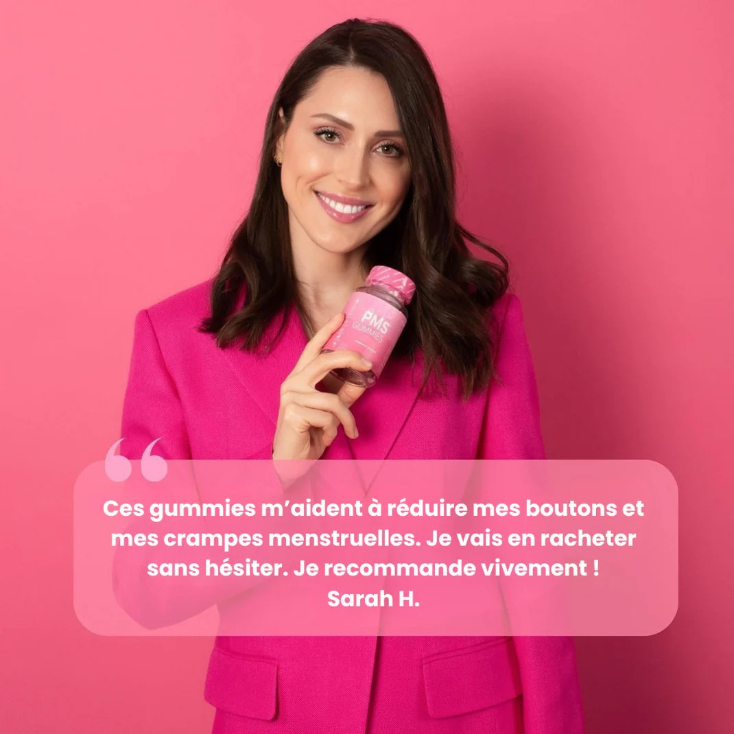 Gummies Confort Menstruel - Soutien Prémenstruel
