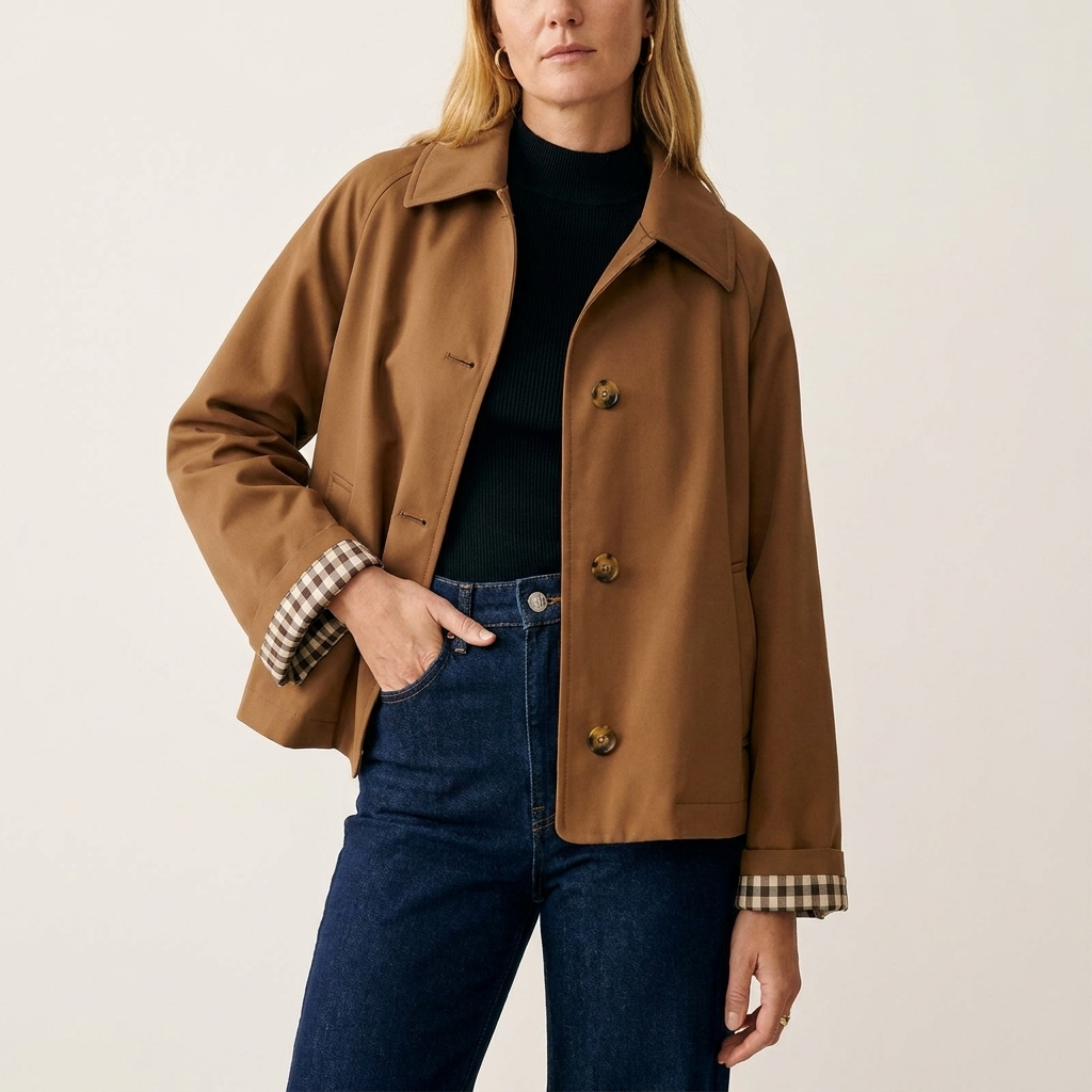 Elina™ — La Veste Trench Courte