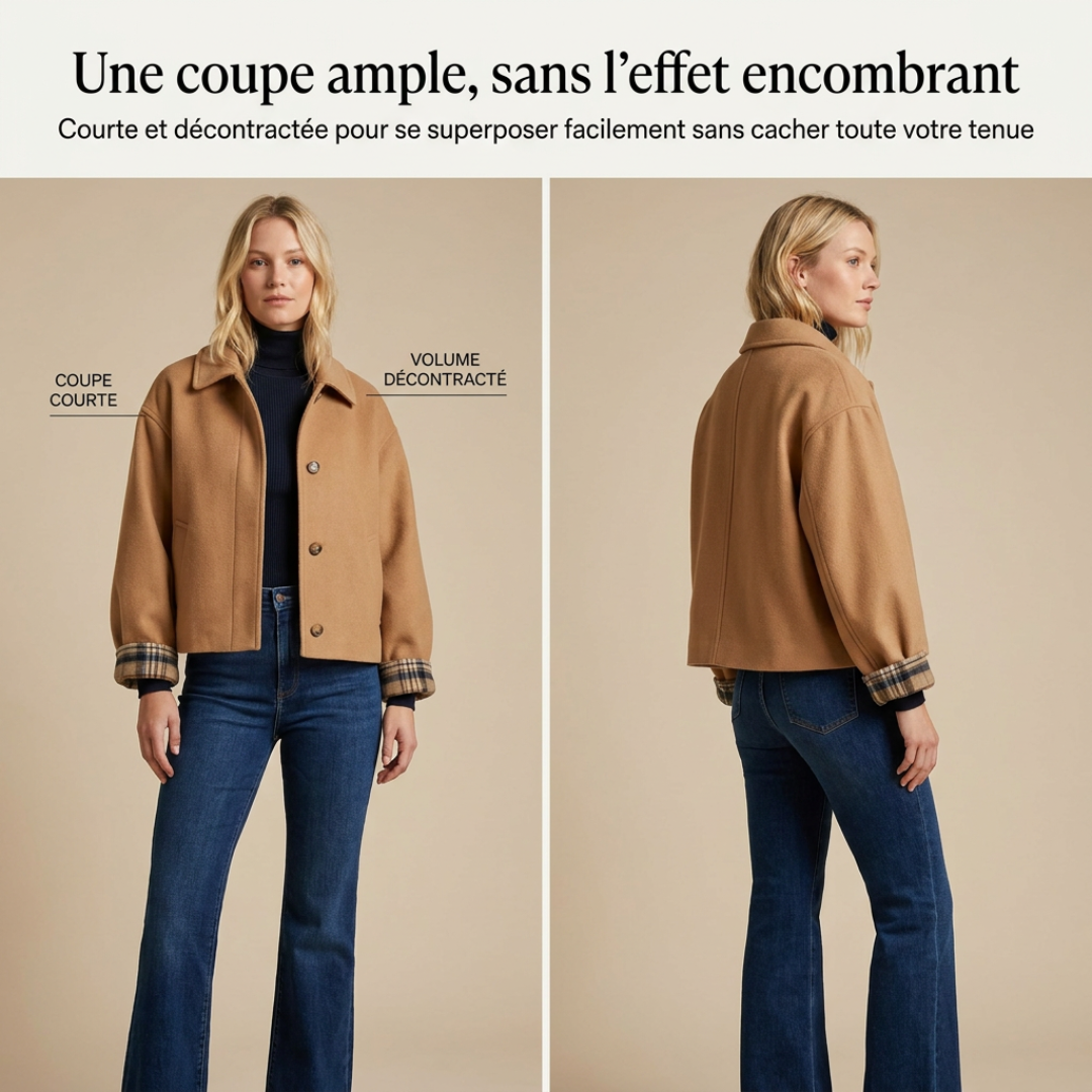 Elina™ — La Veste Trench Courte