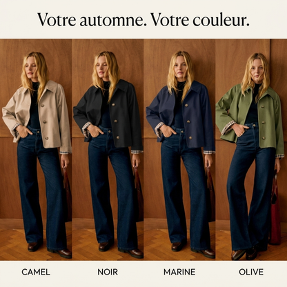 Elina™ — La Veste Trench Courte