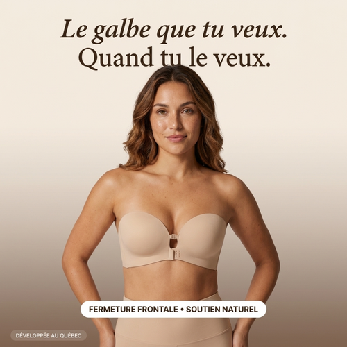 Clara — Brassière frontale soutien naturel