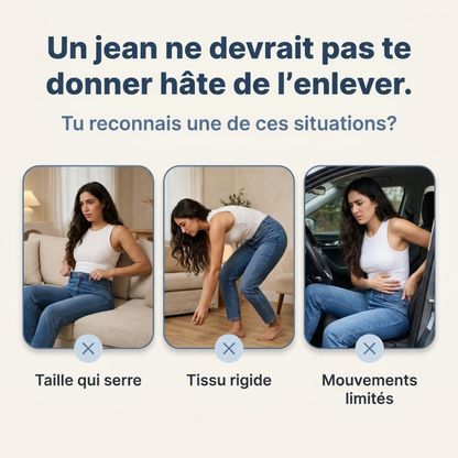 Alina™ — Le Jean Ultra-Stretch