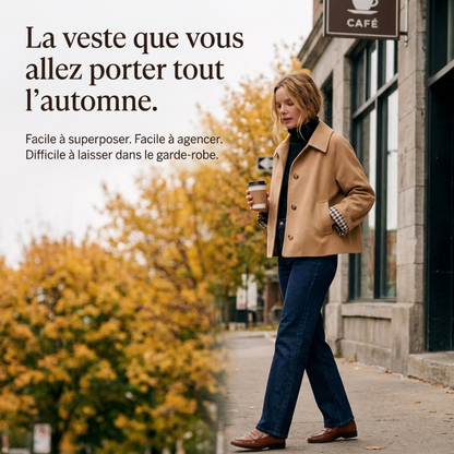Elina™ — La Veste Trench Courte