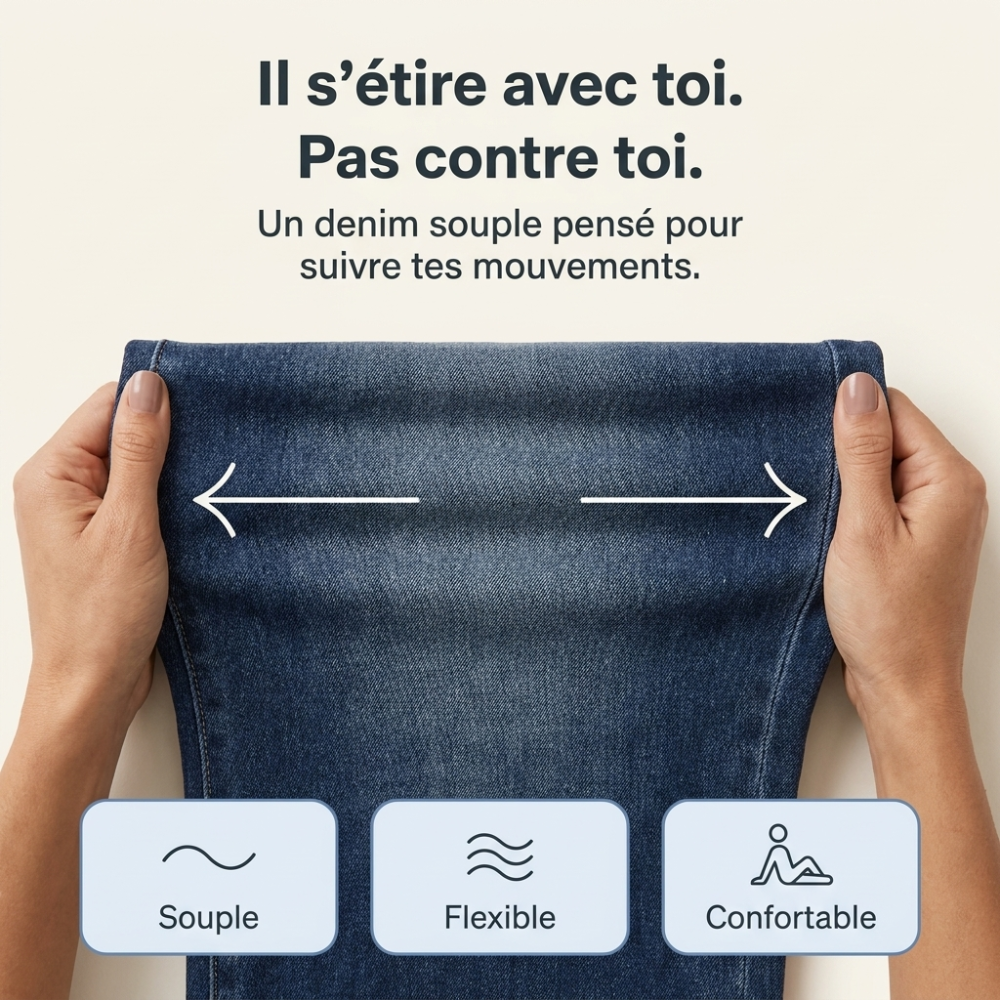 Alina™ — Le Jean Ultra-Stretch