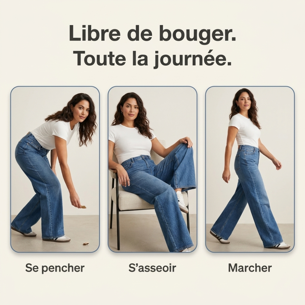 Alina™ — Le Jean Ultra-Stretch