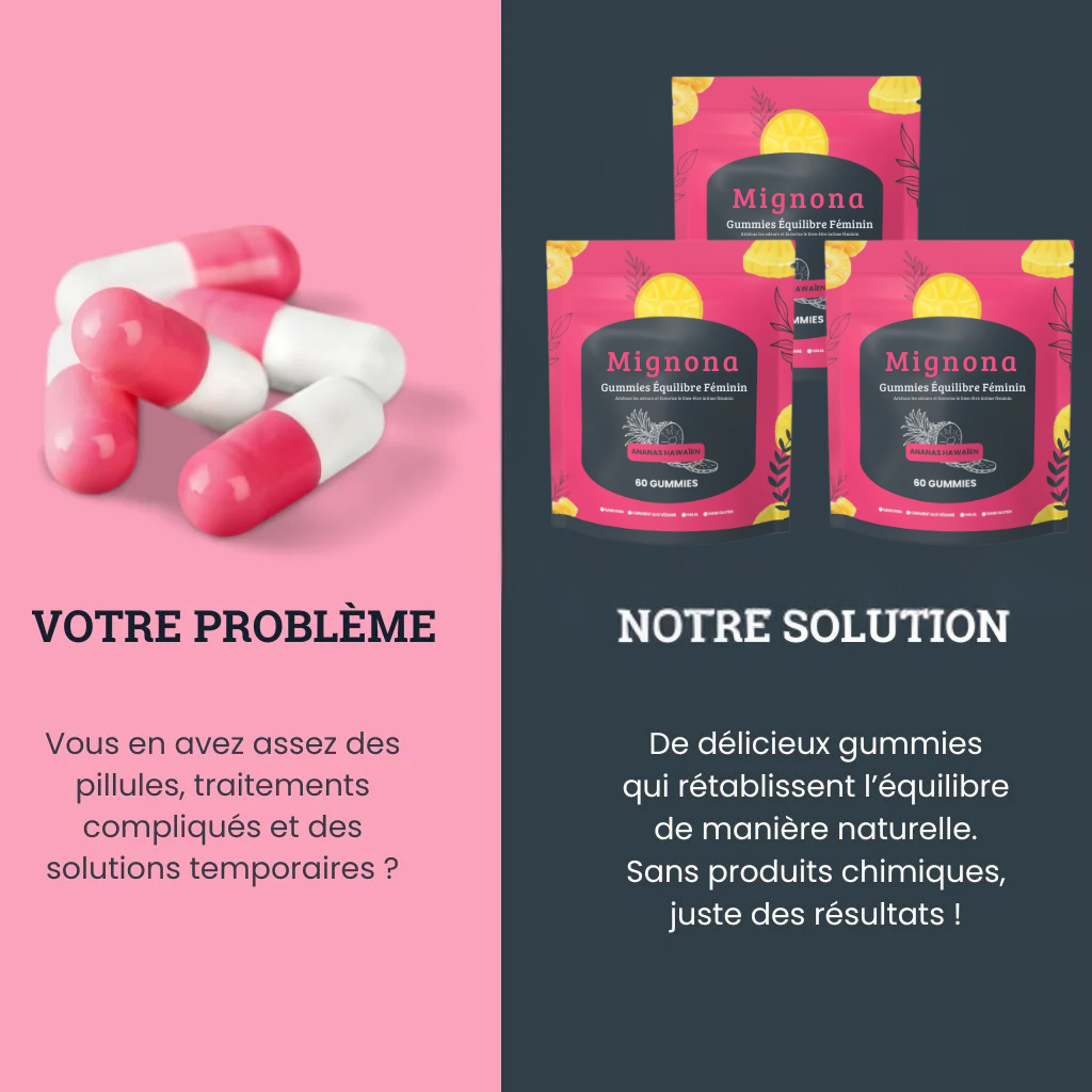 Mignona - Gummies Équilibre Féminin