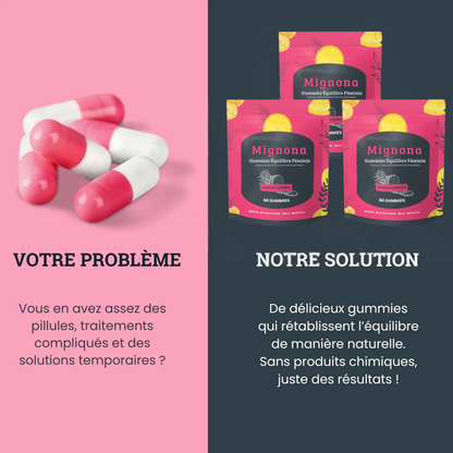 Mignona - Gummies Équilibre Féminin