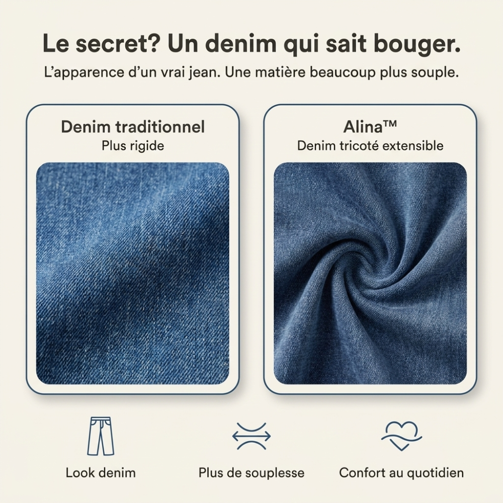Alina™ — Le Jean Ultra-Stretch