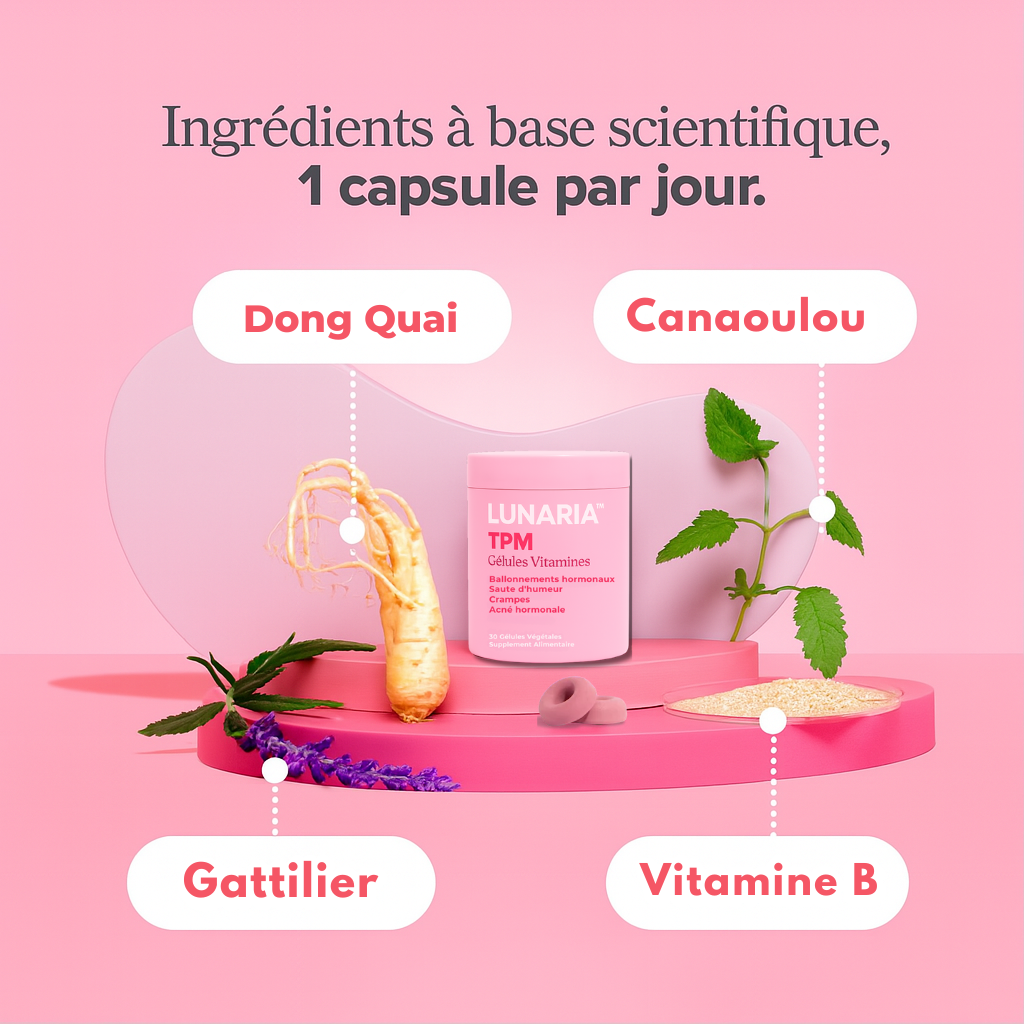 Lunaria - Gummies Confort Menstruel |