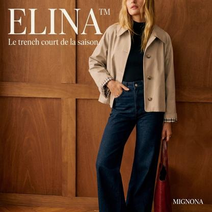 Elina™ — La Veste Trench Courte