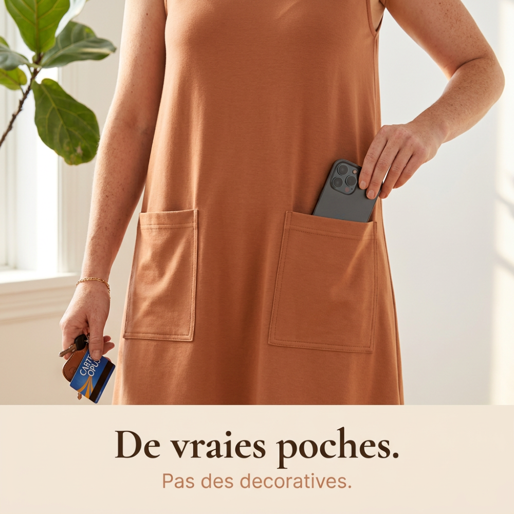Soléa — Robe-short d’été 2-en-1