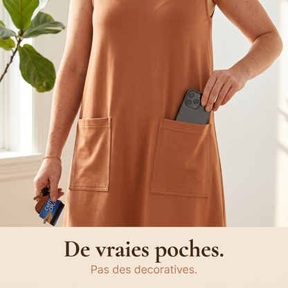 Soléa — Robe-short d’été 2-en-1