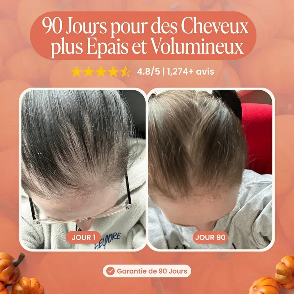 Follicure - Gélules à base d'huile de pépins de courge