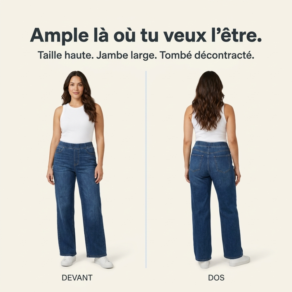 Alina™ — Le Jean Ultra-Stretch