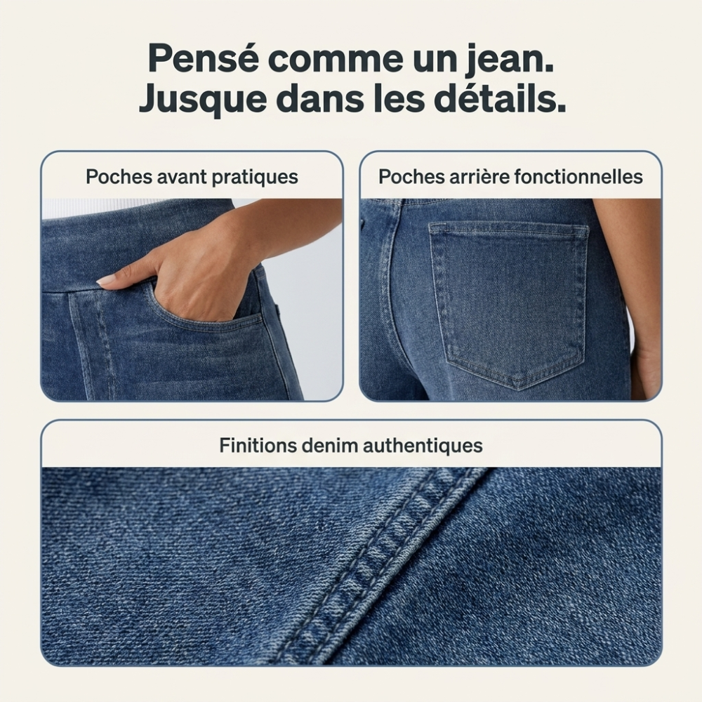 Alina™ — Le Jean Ultra-Stretch
