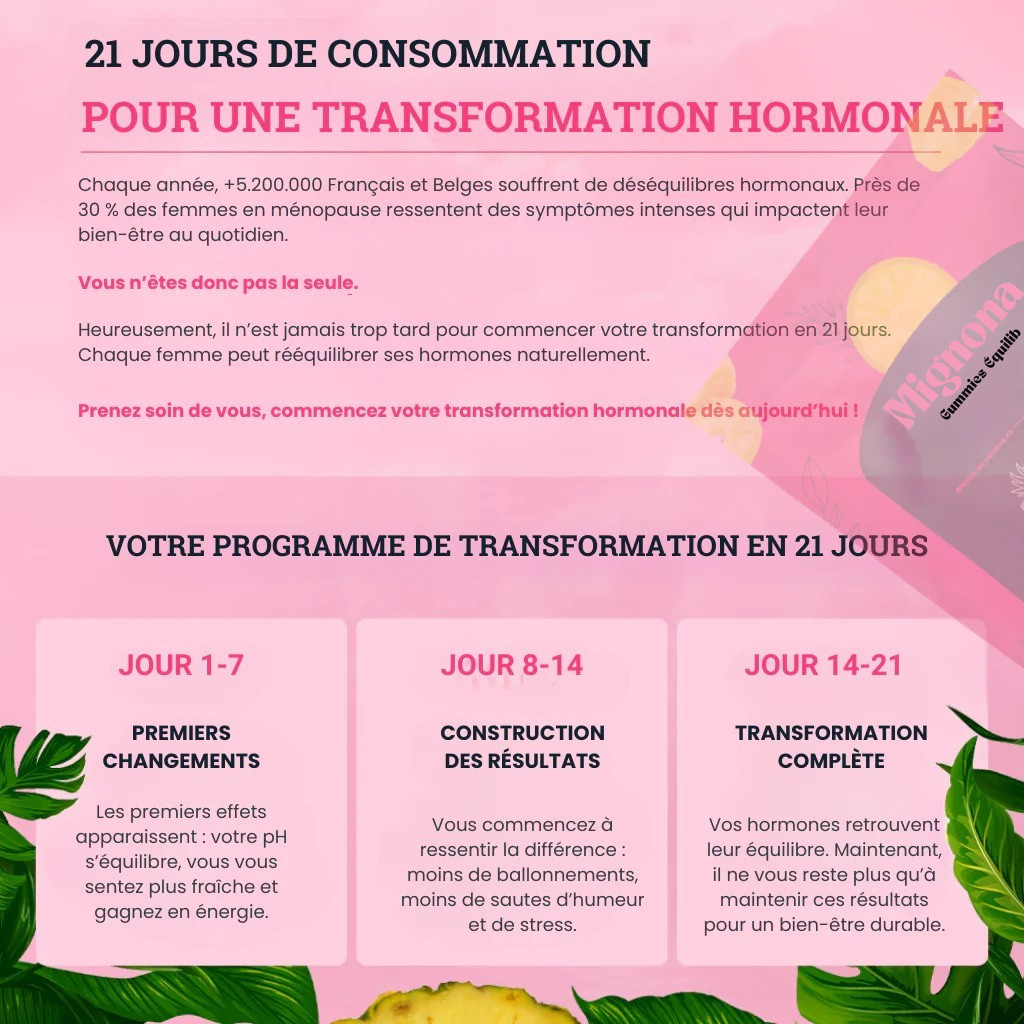 Mignona - Gummies Équilibre Féminin