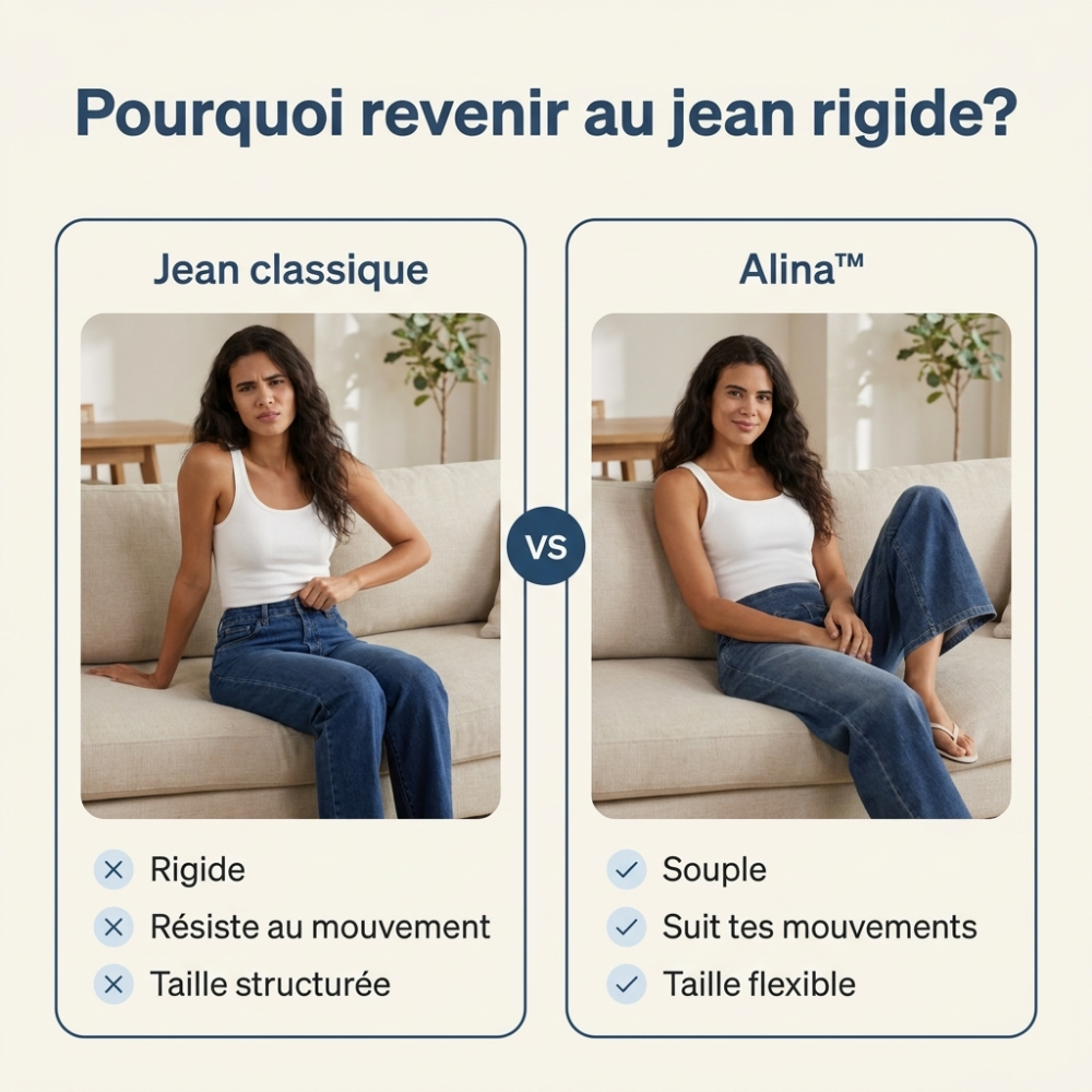 Alina™ — Le Jean Ultra-Stretch