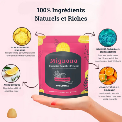 Mignona - Gummies Équilibre Féminin
