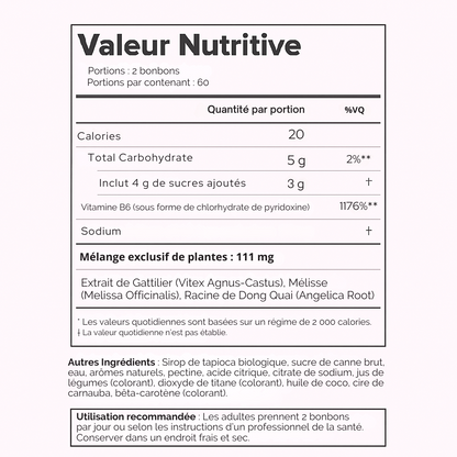 Lunaria - Gummies Confort Menstruel |