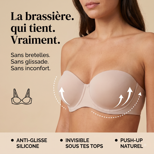 Brassière Solya™ | Zéro glissement, zéro armature, zéro marque