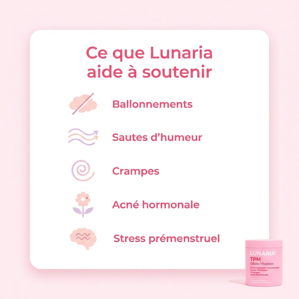 Lunaria - Gummies Confort Menstruel |