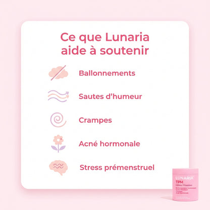 Lunaria - Gummies Confort Menstruel |