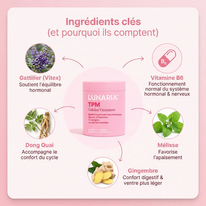 Lunaria - Gummies Confort Menstruel |
