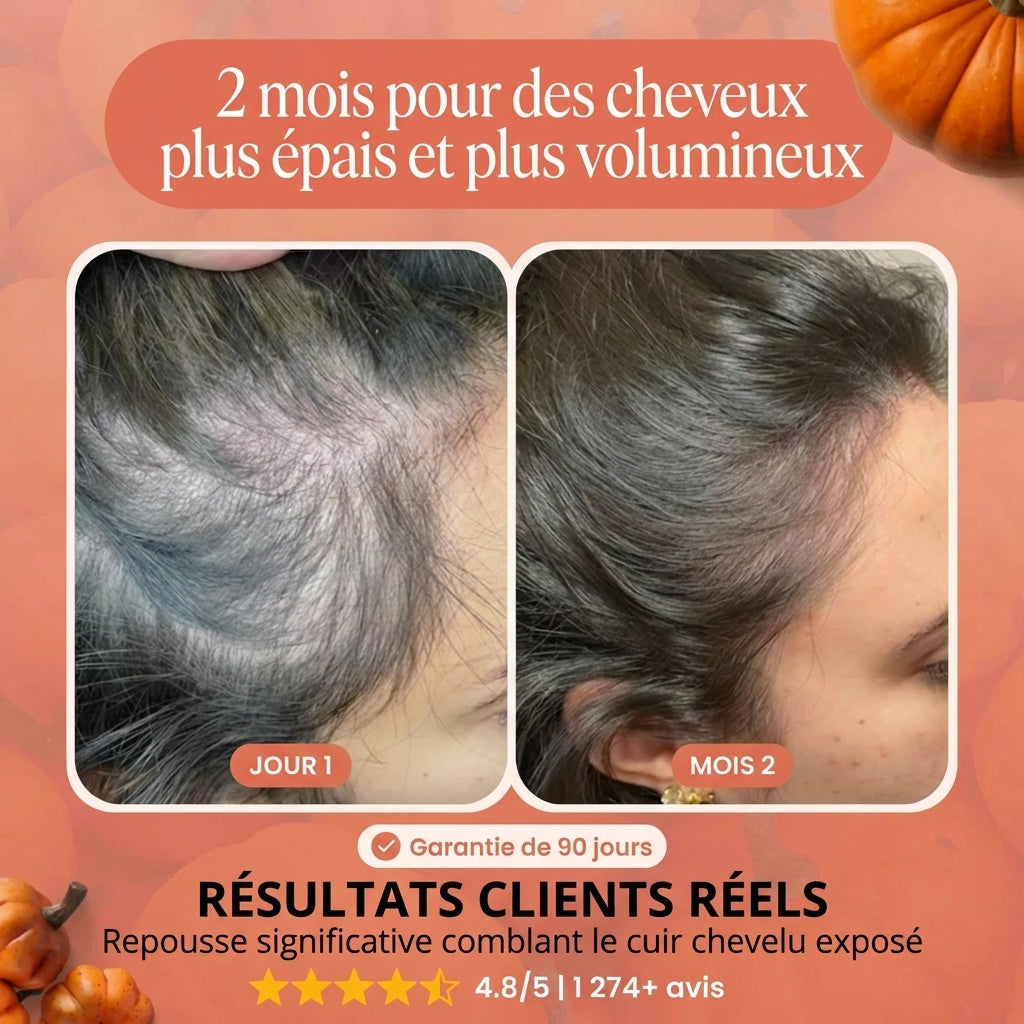 Follicure - Gélules à base d'huile de pépins de courge