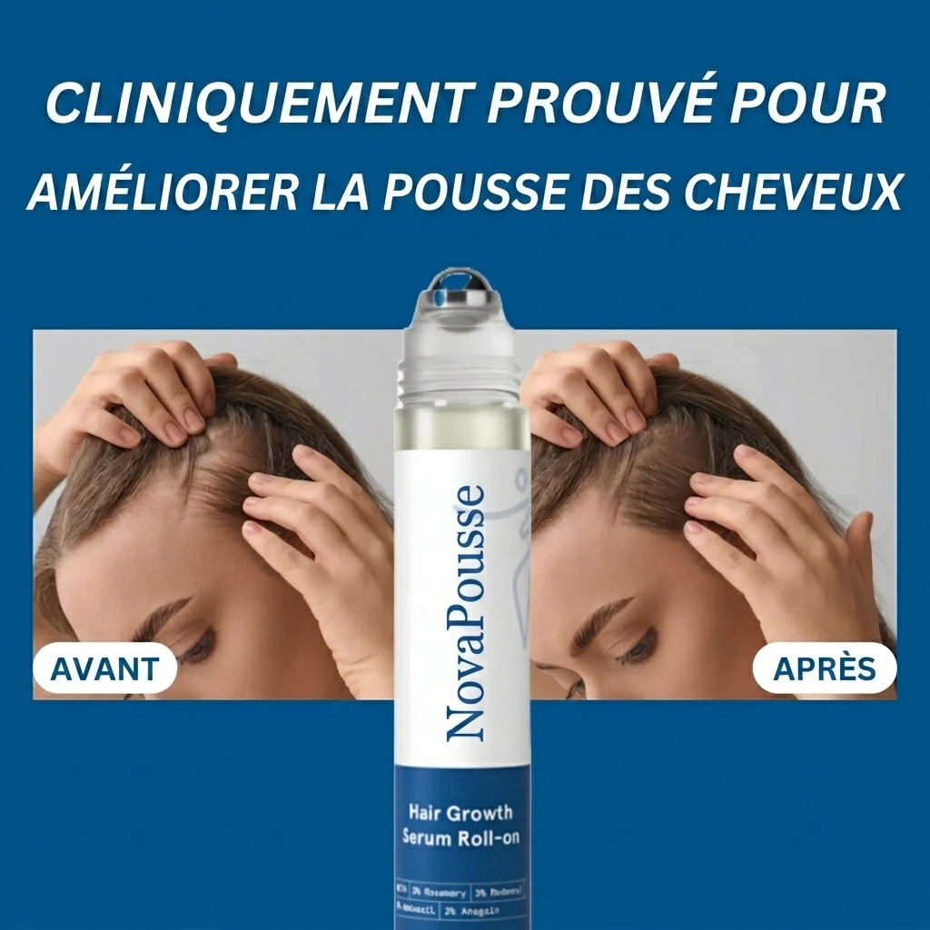 NovaPousse – Le sérum naturel pour des cheveux plus denses