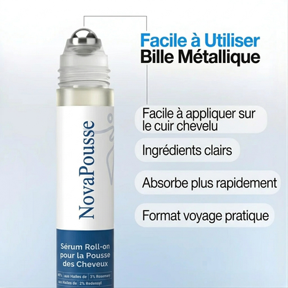NovaPousse – Le sérum naturel pour des cheveux plus denses