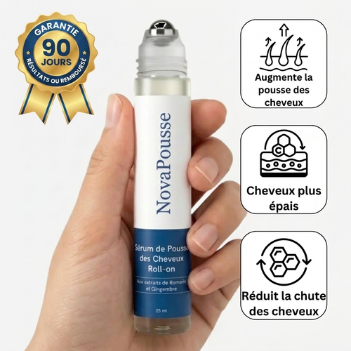 NovaPousse – Le sérum naturel pour des cheveux plus denses