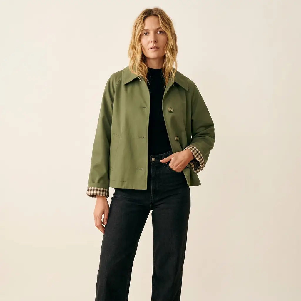 Elina™ — La Veste Trench Courte