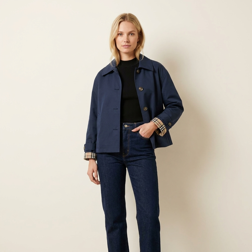Elina™ — La Veste Trench Courte
