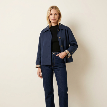 Elina™ — La Veste Trench Courte
