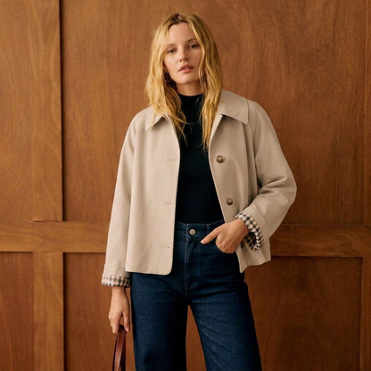 Elina™ — La Veste Trench Courte