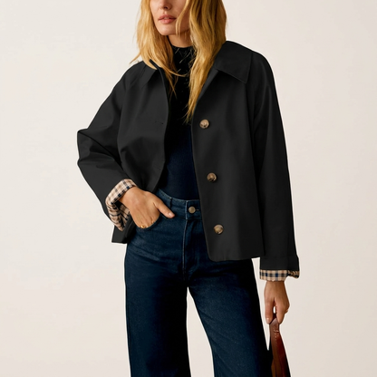 Elina™ — La Veste Trench Courte