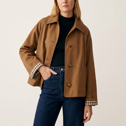 Elina™ — La Veste Trench Courte